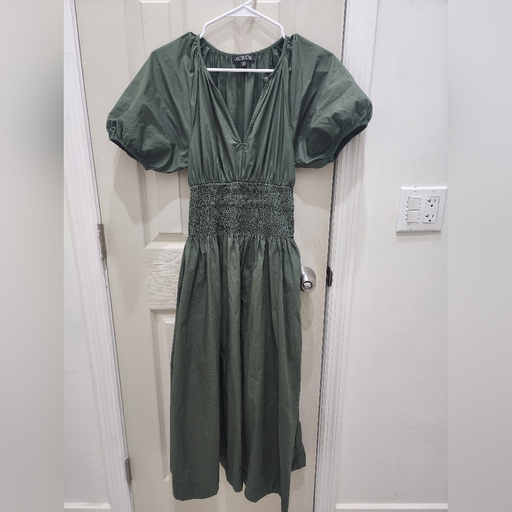J. Crew, size‎ XXS, dark green.